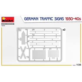 Mini Art 1:35 GERMAN TRAFFIC SIGNS 1930-40S
