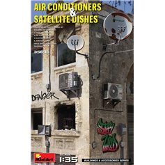 Mini Art 1:35 AIR CONDITIONERS AND SATELLITE DISHES