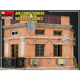 Mini Art 1:35 AIR CONDITIONERS AND SATELLITE DISHES