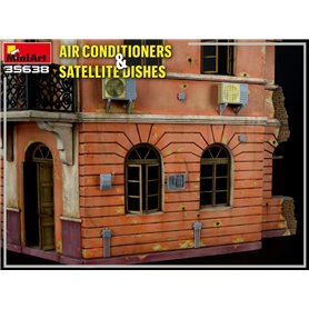 Mini Art 1:35 AIR CONDITIONERS AND SATELLITE DISHES