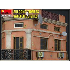 Mini Art 1:35 AIR CONDITIONERS AND SATELLITE DISHES