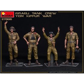 Mini Art 1:35 ISRAELI TANK CREW - YOM KIPPUR WAR