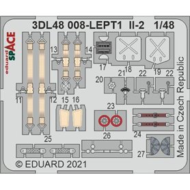 Eduard SPACE 1:48 Ilyushin Il-2 dla Zvezda