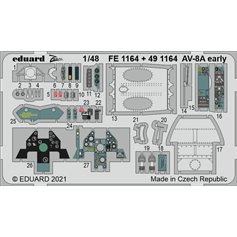 Eduard 1:48 AV-8A EARLY dla Kinetic