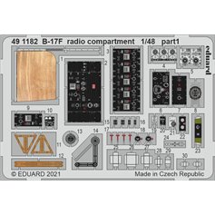 Eduard 1:48 Przedział radiowy do Boeing B-17F dla HKM