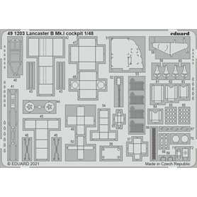 Eduard 1:48 Kokpit do Avro Lancaster B Mk.I dla HKM