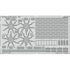 Eduard 1:48 Silniki do Boeing B-17F dla HKM