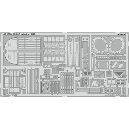 Eduard 1:48 Mi-24P exterior dla Zvezda