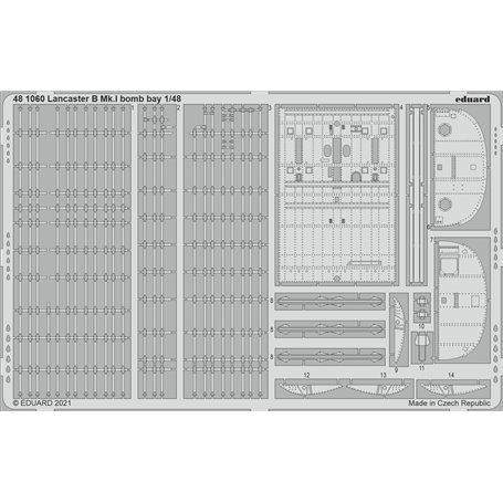 Eduard 1:48 Lancaster B Mk.I bomb bay dla Hkm