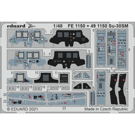 Eduard 1:48 Su-30SM dla Kitty Hawk