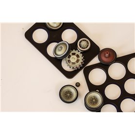 QuickWheel 1:35 Szablon do kół do Pz.Kpfw.V Panther AusfA dla Takom