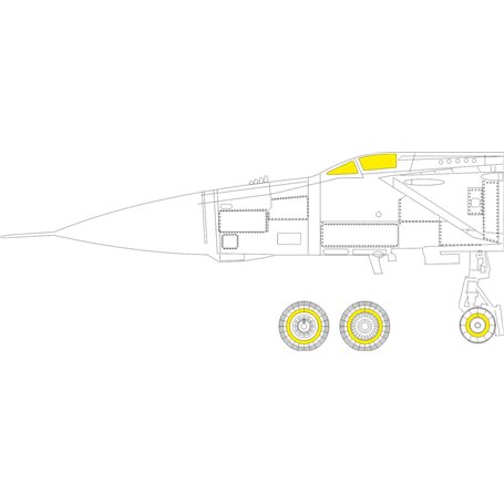 Eduard 1:72 MiG-25PD dla Icm