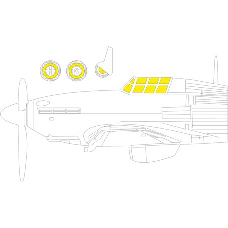 Eduard 1:72 Hurricane Mk.IIc dla Zvezda