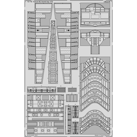 Eduard 1:72 Vulcan B.2 bomb bay dla Airfix