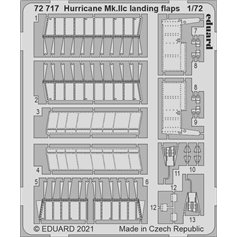 Eduard 1:72 Hurricane Mk.IIc landing flaps dla Zvezda