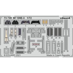 Eduard 1:72 Messerschmitt Bf-109 E-3 dla Special Hobby