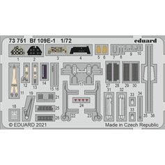 Eduard 1:72 Bf 109E-1 dla Special Hobby