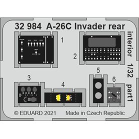 Eduard 1:32 A-26C Invader rear interior dla Hobby Boss