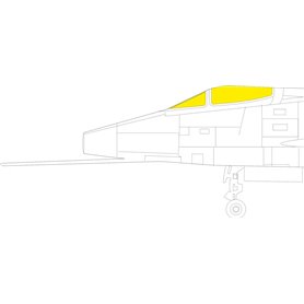 Eduard 1:32 Masks TFACE for F-100C - Trumpeter 