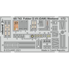 Eduard ZOOM 1:72 Fokker D.VII OAW dla Eduard