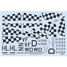 Eduard 1:32 Kalkomanie do North American P-51D-5 - 15TH AF dla Tamiya / Revell