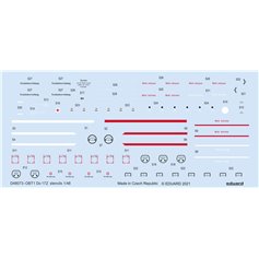 Eduard 1:48 Do 17 stencils dla Icm