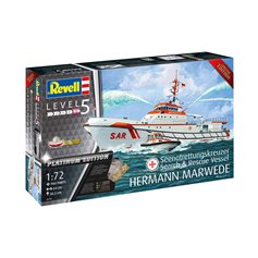 Revell 1:72 Hermann Marwede - SEARCH AND RESCUE VESSEL - PLATINIUM EDITION