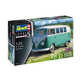 Revell 67675 1/24 VW T1 Bus Model Set