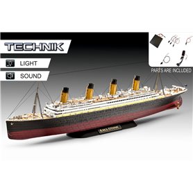 Revell 00458 1/400 RMS Titanic Technik