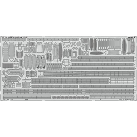 Eduard 1:350 HMS York railings0 dla Trumpeter