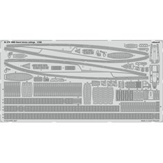 Eduard 1:350 SMS Szent Istv�n railings0 dla Trumpeter