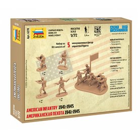 Zvezda 6278 US Infantry WWII 1/72