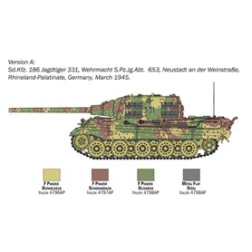 Italeri 1/56 Sd.Kfz. 186 Jagdtiger