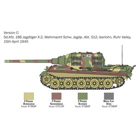 Italeri 1/56 Sd.Kfz. 186 Jagdtiger