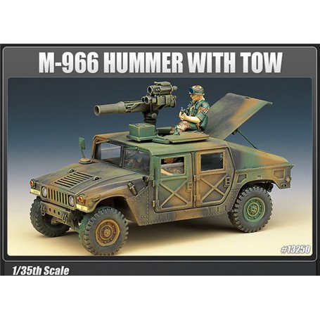 Academy 13250 M966 Humvee Tow Carrier - 1/35