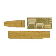 Fujimi 114507 1/700 GUP-107 Wood Deck Seal for IJN Aircraft Carrier Zuiho