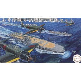 Fujimi 401546 1/3000 Operation Agou The Ozawa Task-force Set Painted Navalised Aircraft