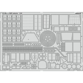 Eduard 1:32 F-100F dla Trumpeter - cz.1