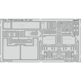 Eduard 1:32 F-100F PART II dla Trumpeter