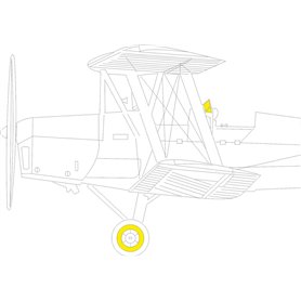 Eduard 1:32 DH. 82A Tiger Moth dla Icm