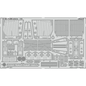Eduard 1:32 P-40M part II dla Tru