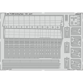Eduard 1:32 P-40M part II dla Tru