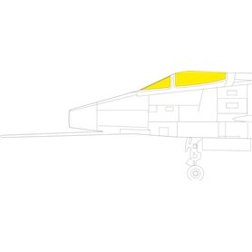 Eduard BIG ED 1:32 F-100C dla Trumpeter - cz.1
