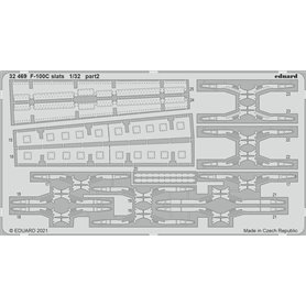 Eduard BIG ED 1:32 F-100C dla Trumpeter - cz.2