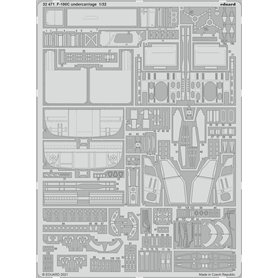 Eduard BIG ED 1:32 F-100C dla Trumpeter - cz.2
