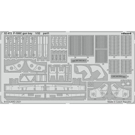 Eduard BIG ED 1:32 F-100C dla Trumpeter - cz.2
