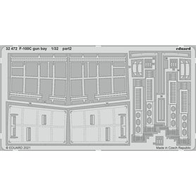 Eduard BIG ED 1:32 F-100C dla Trumpeter - cz.2