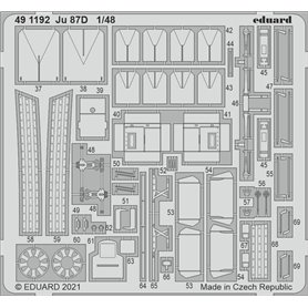 Eduard 1:48 Ju 87D dla Hasegawa/Hobby 2000