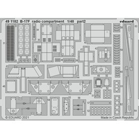 Eduard 1:48 Boeing B-17F dla HKM - cz.3