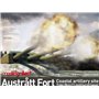 Modelcollect UA72344 Austratt fort coastal artillery site triple 28cm turret Caesar